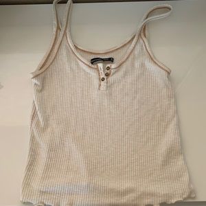 Abercrombie White Tank